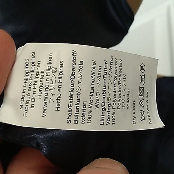 NWT - J. Crew Wool Pea Coat -  Size 8 - Picture 10 of 12